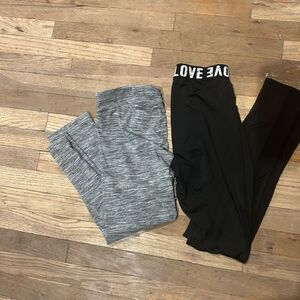 Bundle leggings capri and ankle size small